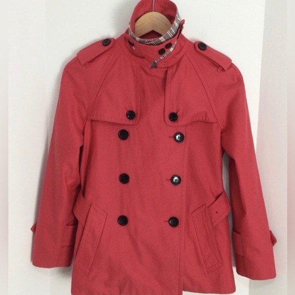 COACH EST. 1941 Trench Coat, Belted, Buttons, XS, Cotton Blend - Picture 8 of 14